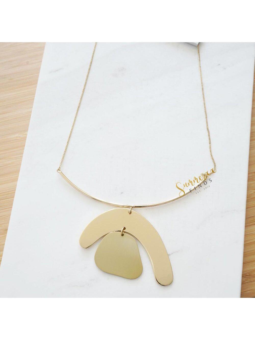 COS Abstract Pendant Necklace - Picture 5 of 8